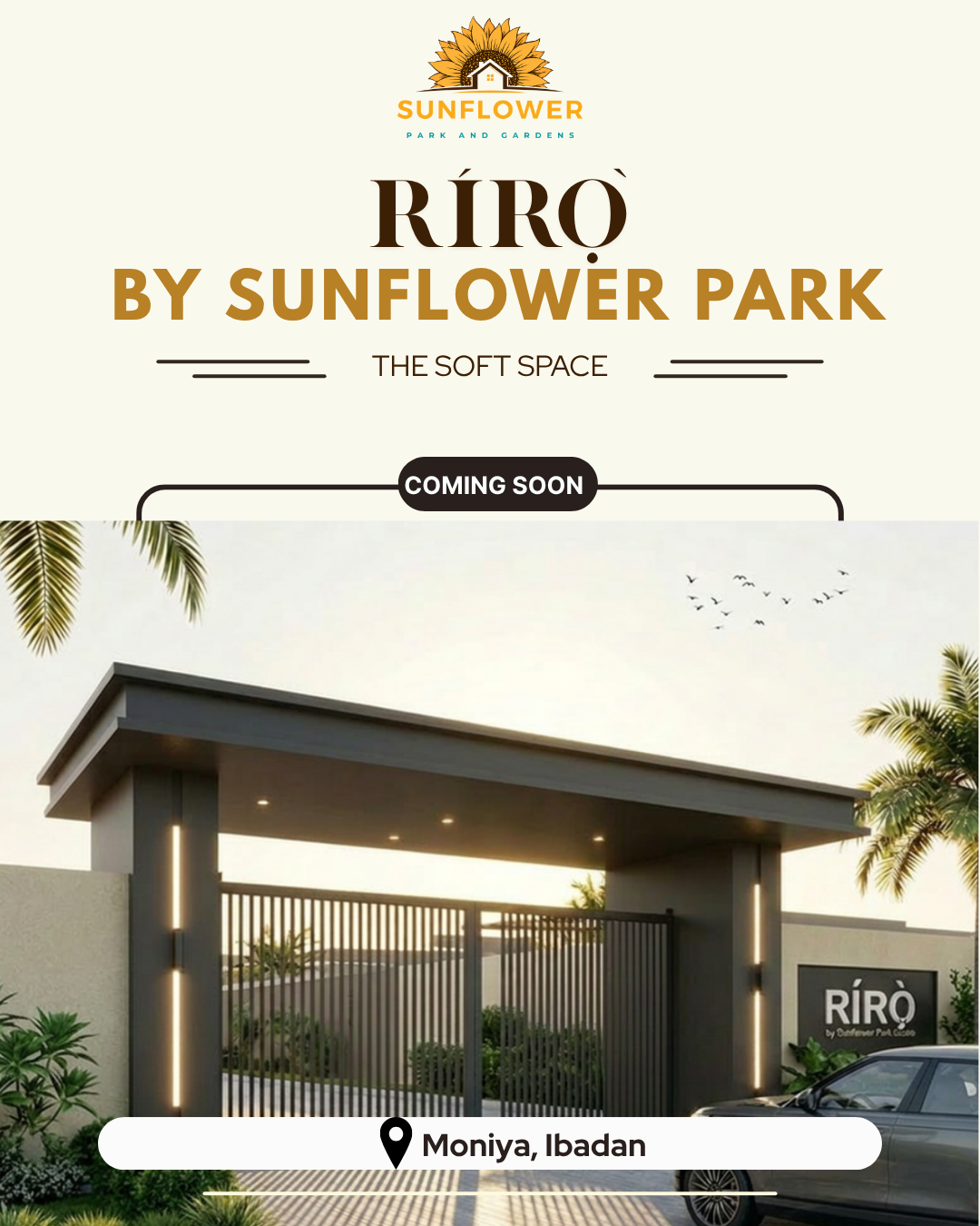 RÍRỌ̀ by Sunflower Park flyer