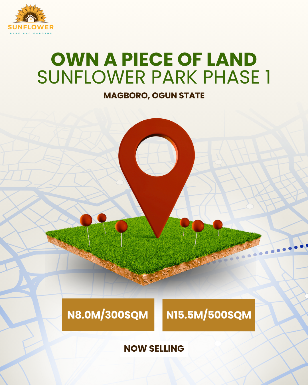 Sunflower Park Estate Phase 1 flyer